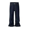 Raw Denim Flare Jeans