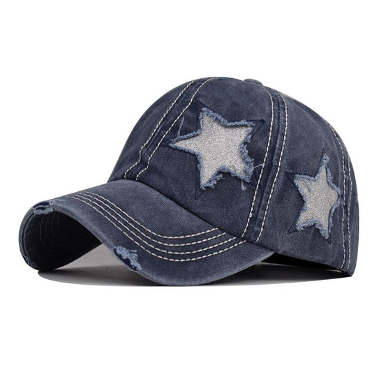 Blue Rockstar Cap