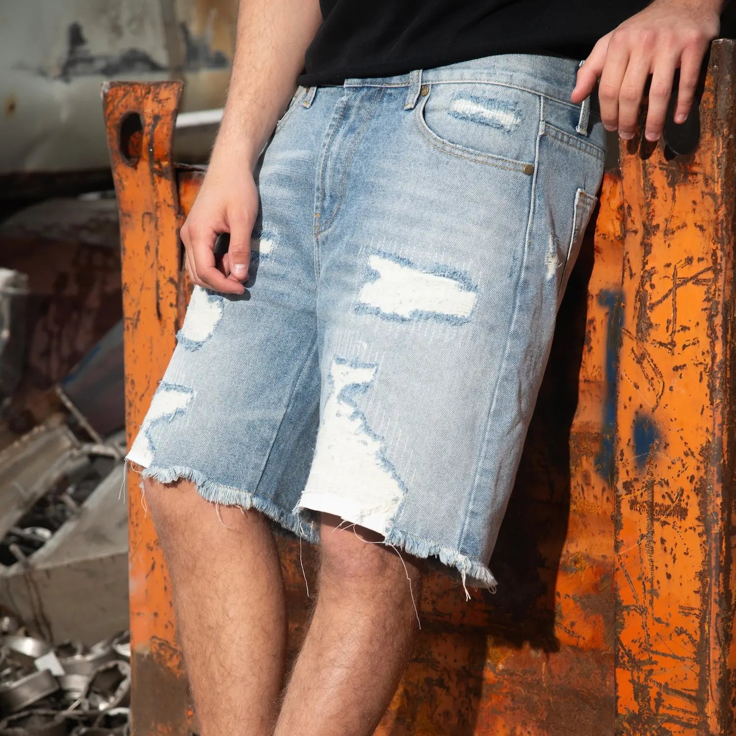 Blue Rocket Shorts Jeans