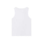 White Block Tank Top