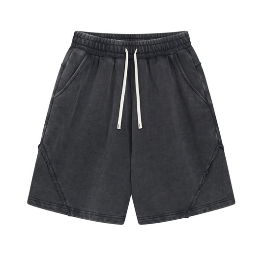 Schwarze Drift Jogger Shorts