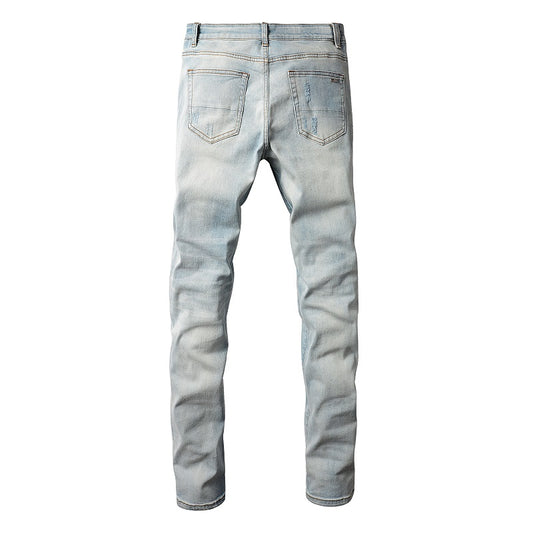 Blauäugige Jeans