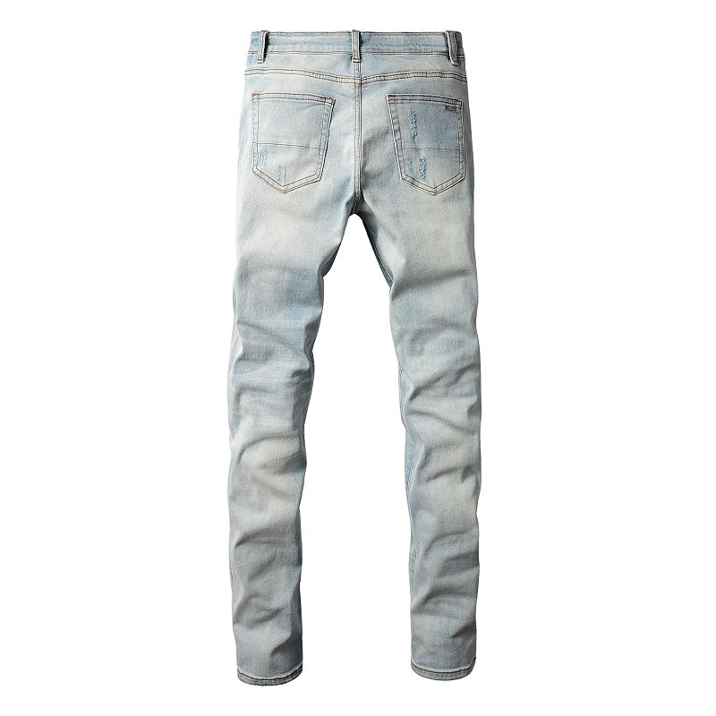 Blauäugige Jeans