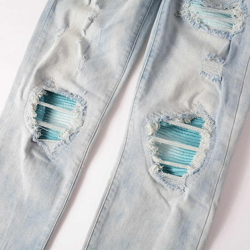 Blauäugige Jeans