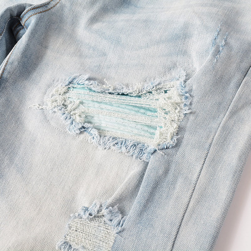 Blauäugige Jeans