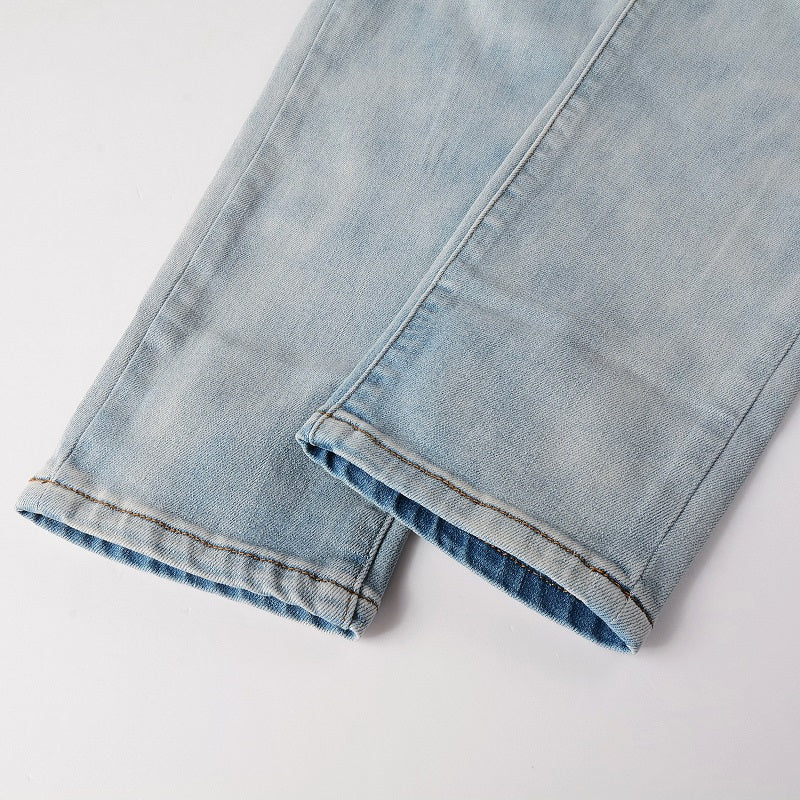 Blauäugige Jeans