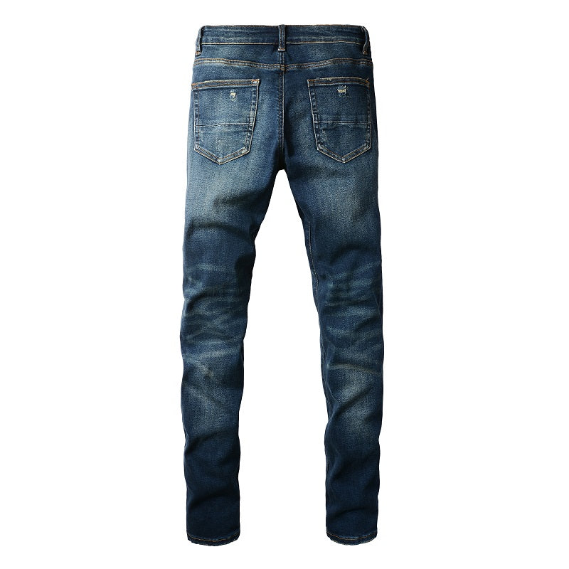 Klassische blaue Jeans