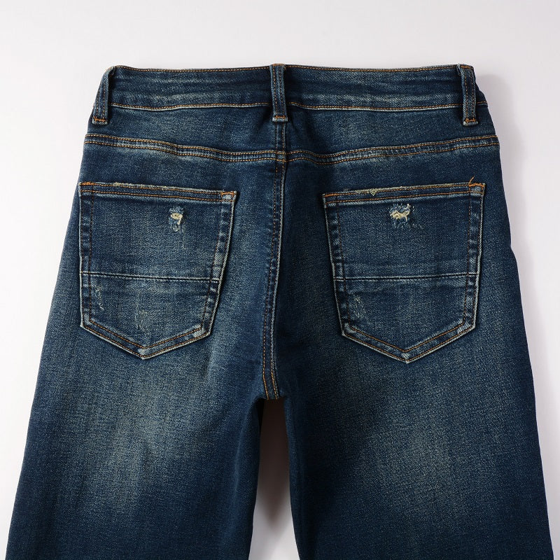 Klassische blaue Jeans