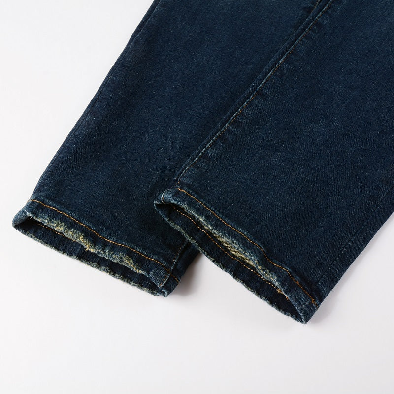 Klassische blaue Jeans