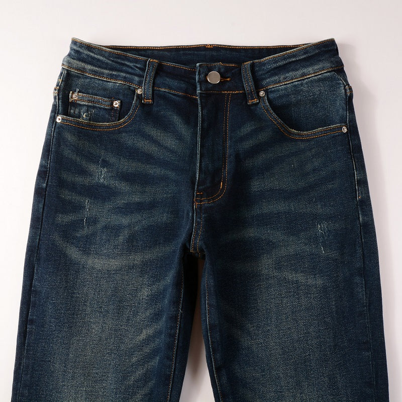 Klassische blaue Jeans