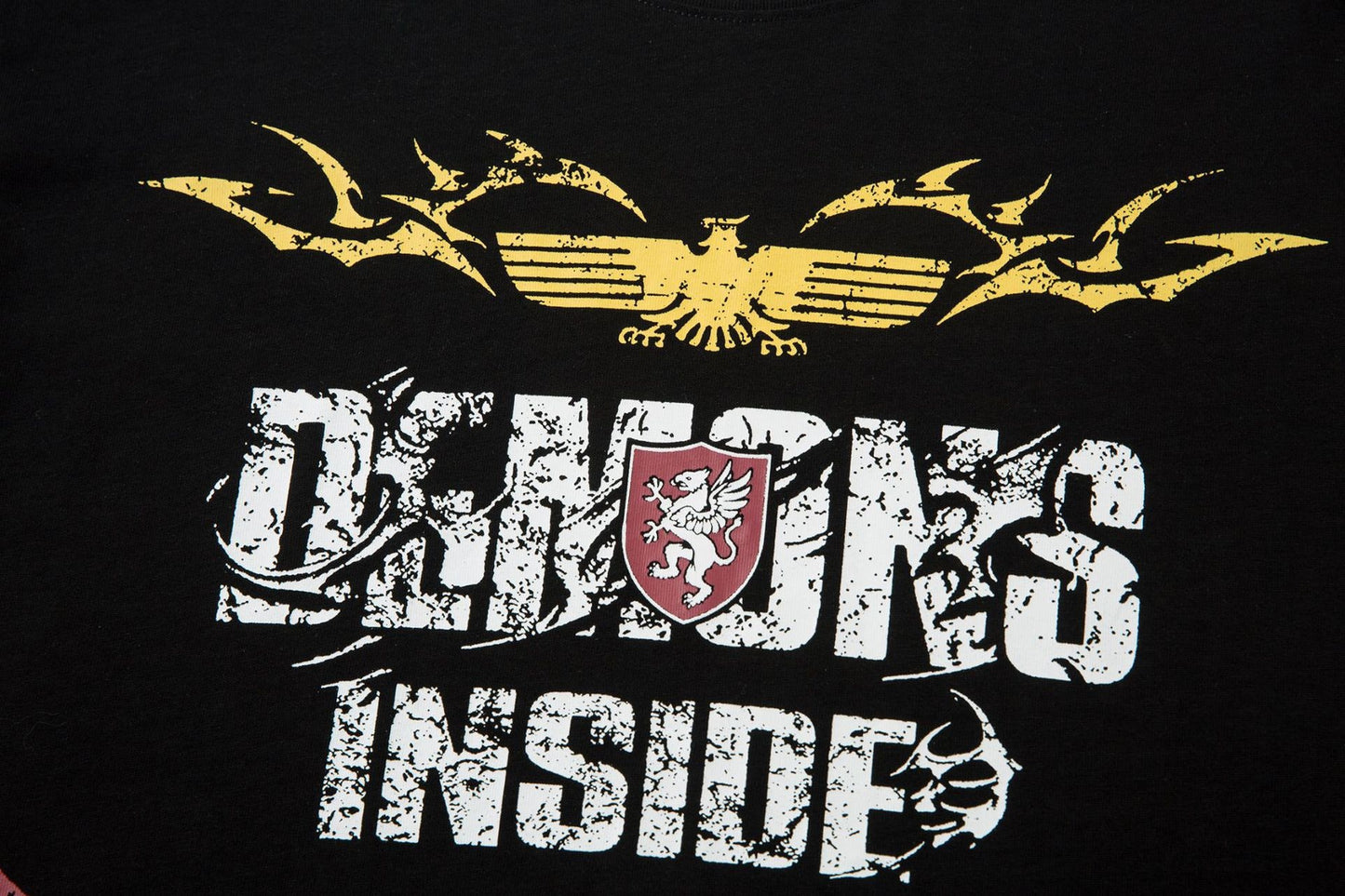 Schwarze Dämonen Langarmshirt