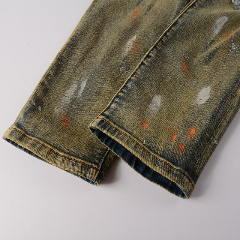 Schmutzige Jeans