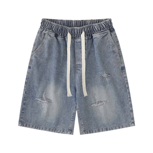 Blaue Infinity Shorts Jeans