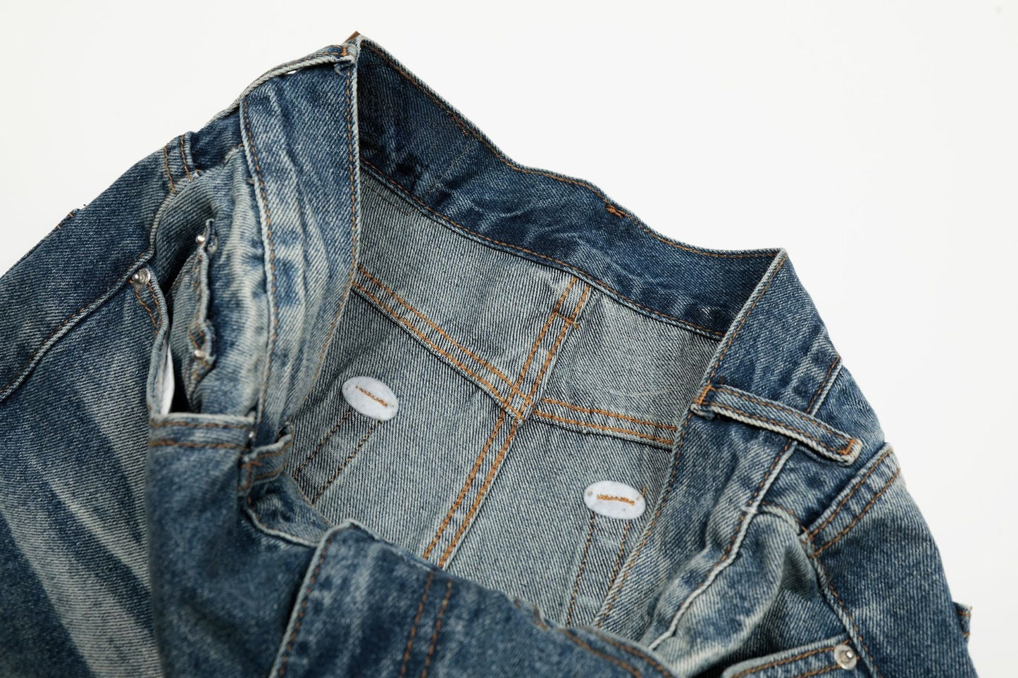 Stone Lines Baggy Jeans