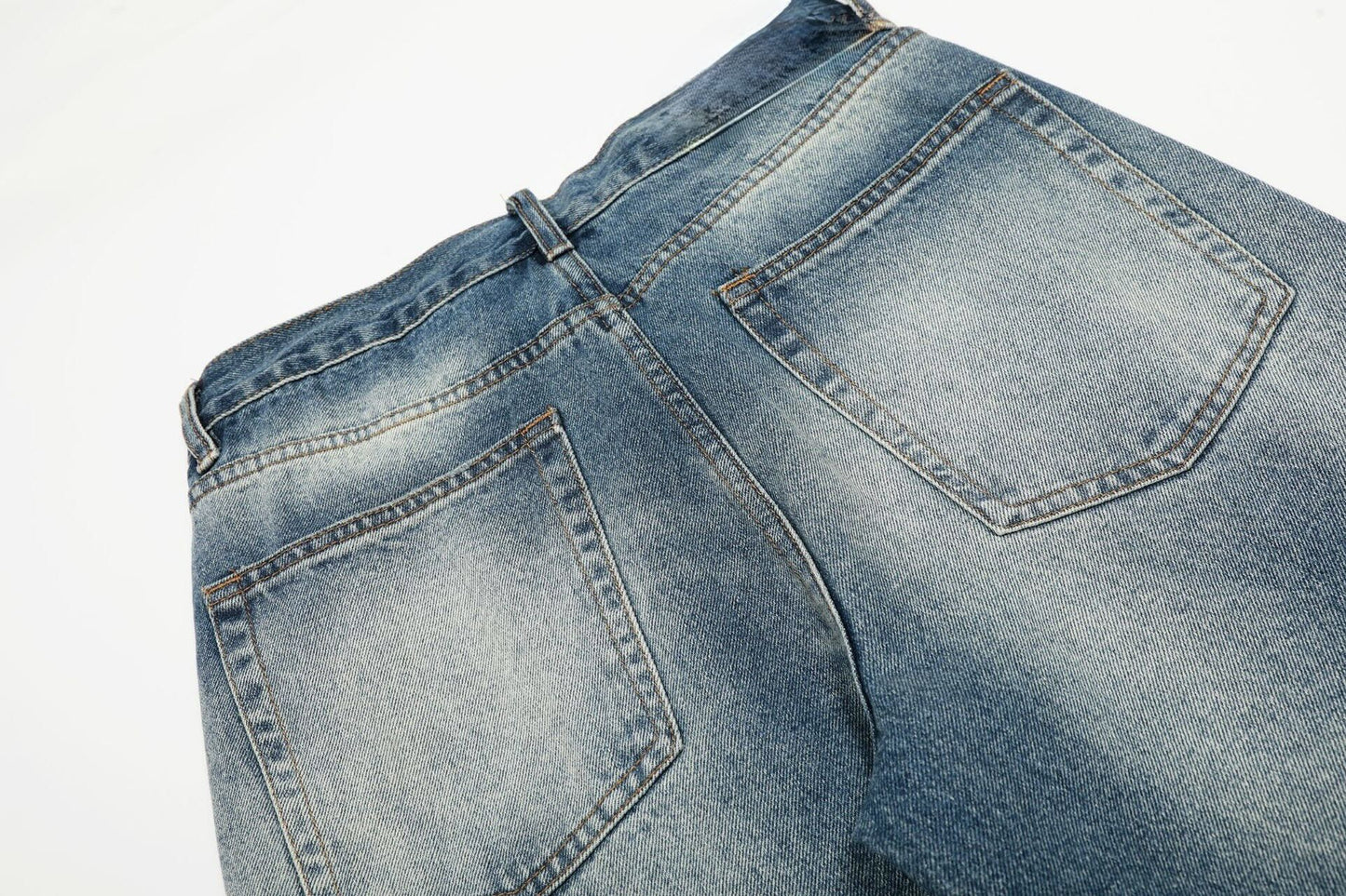 Stone Lines Baggy Jeans