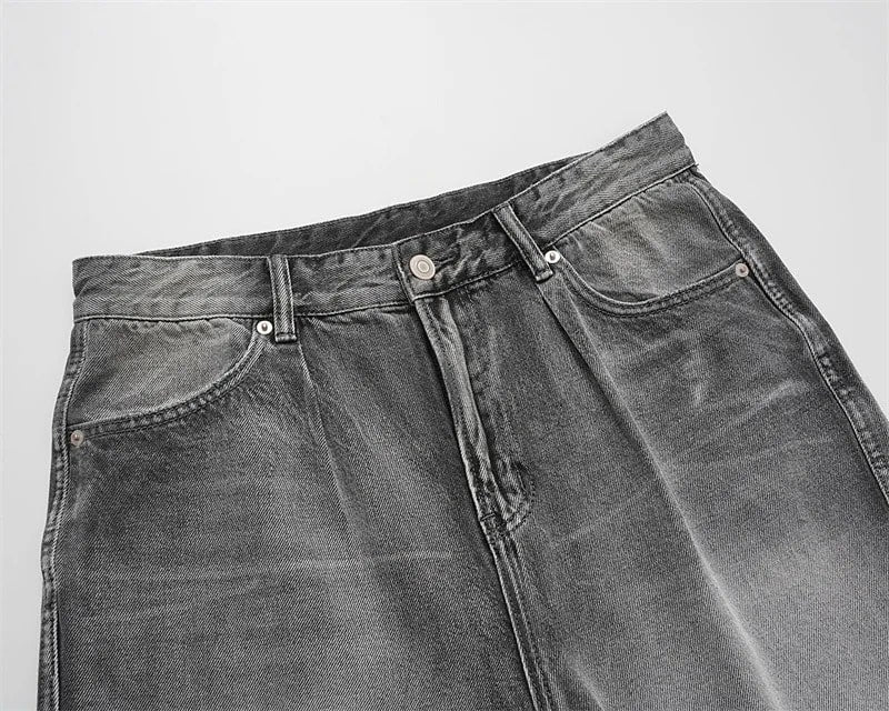 Storm Grey Shorts Jeans