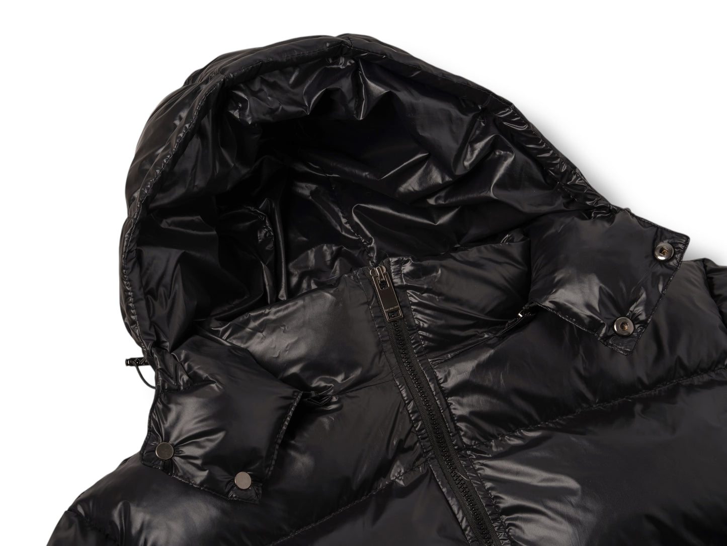 TVE Schwarze Pufferjacke