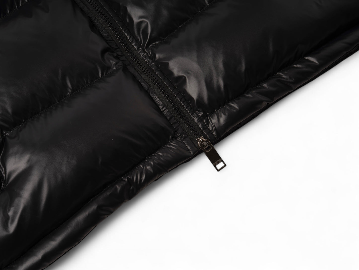 TVE Schwarze Pufferjacke