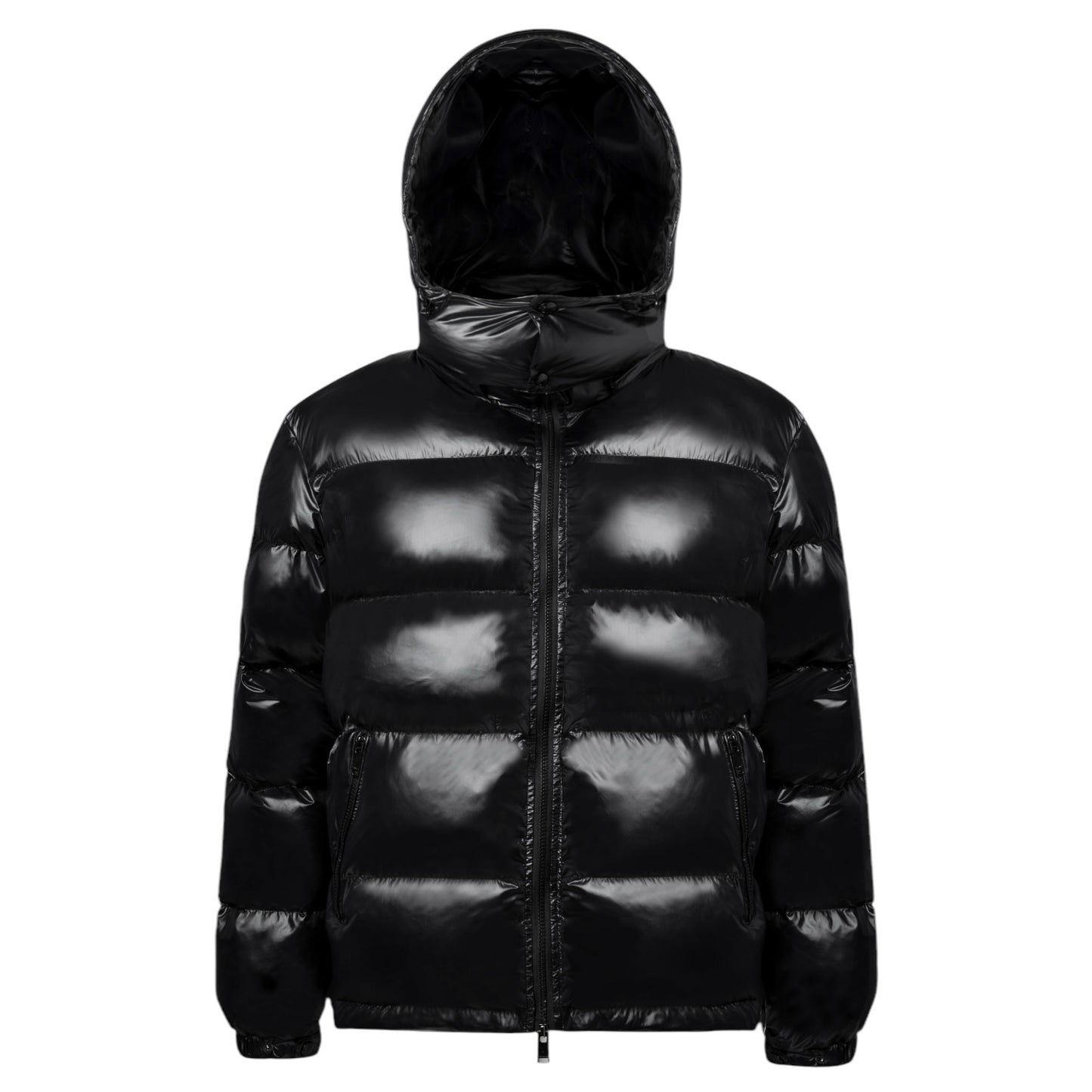 TVE Schwarze Pufferjacke