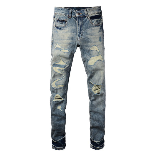 Jeans mit Rissen
