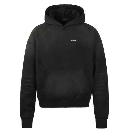 TVE Schwarzer Hoodie