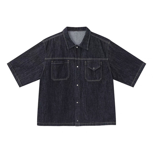 Oversize-Denim-Hemd
