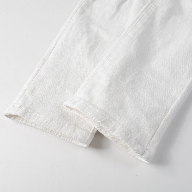 Weiße Milchjeans