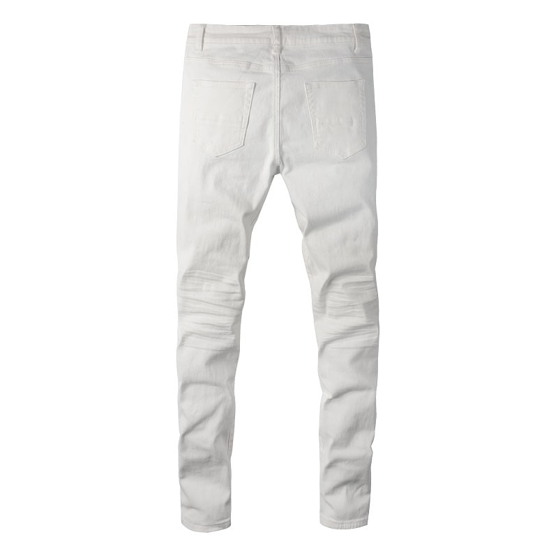 Weiße Milchjeans