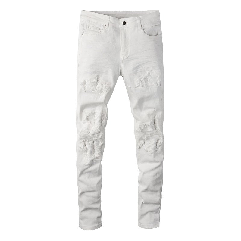 Weiße Milchjeans