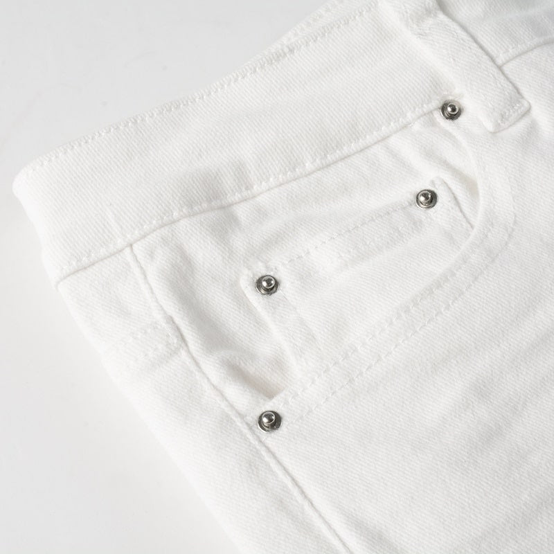 Weiße Milchjeans