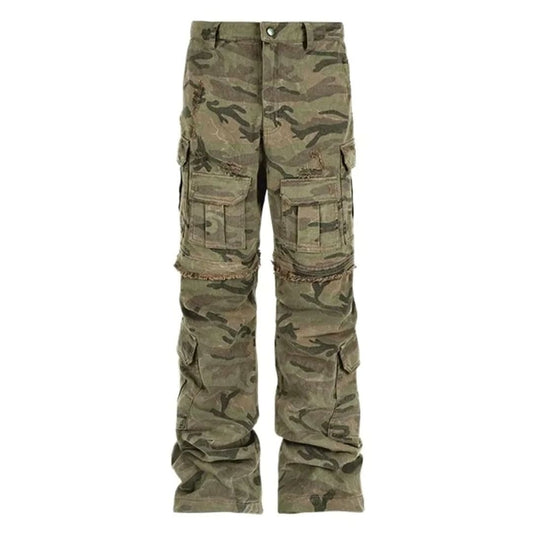 Camo Flare Jeans