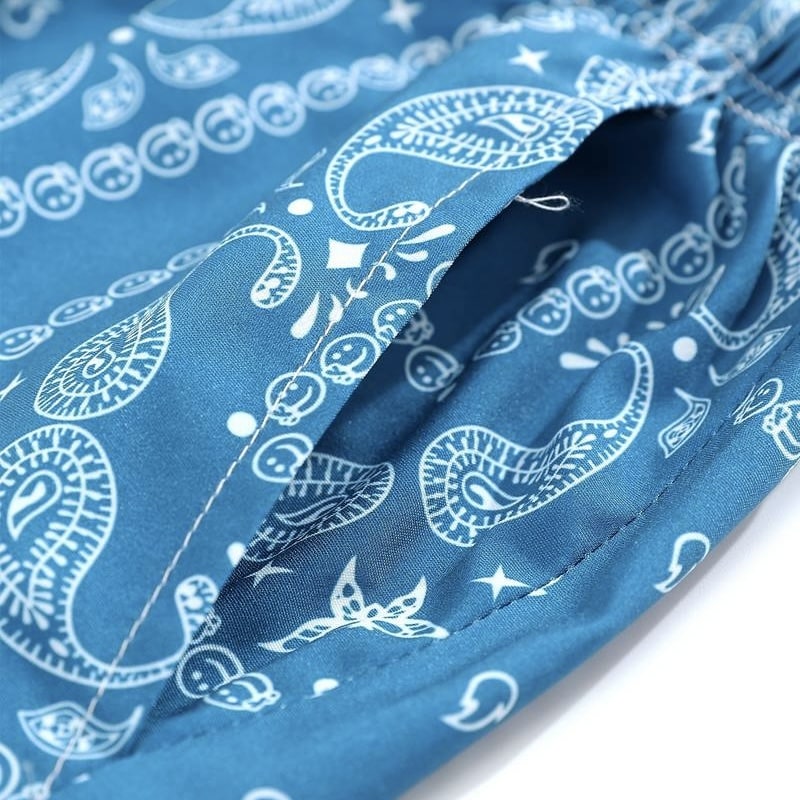 Ocean Bandana Shorts