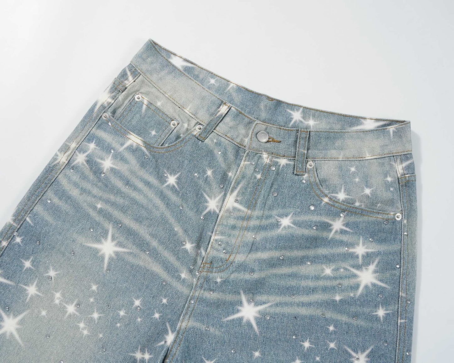 Starry Baggy Jeans