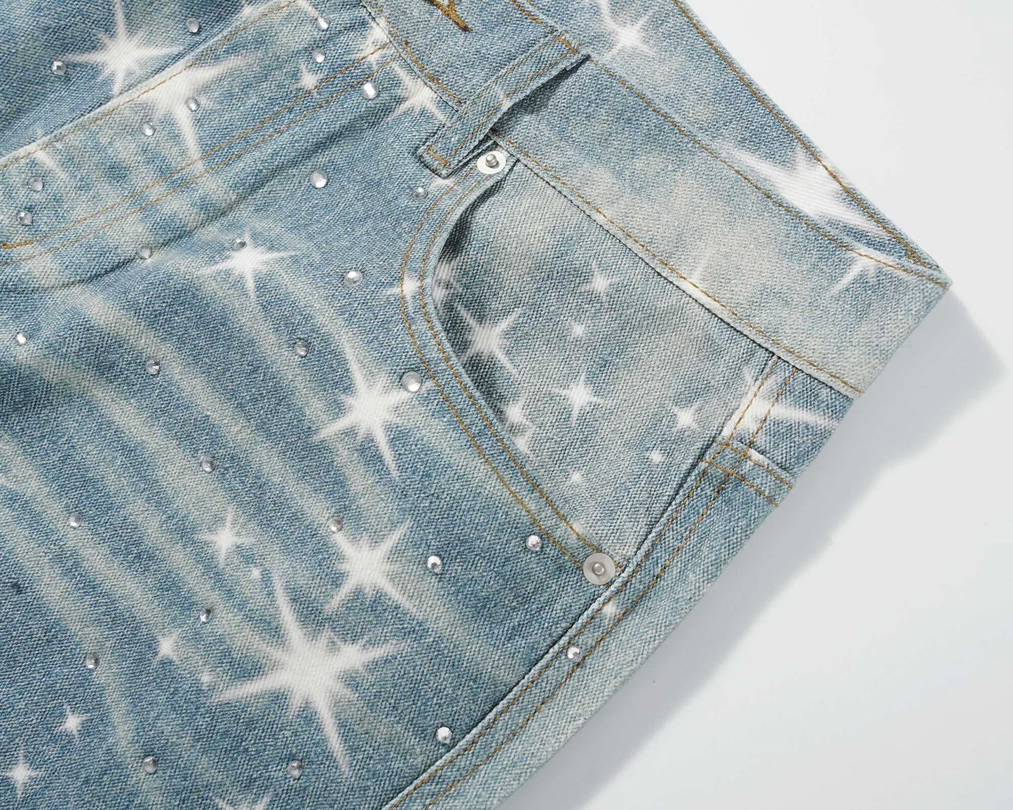 Starry Baggy Jeans