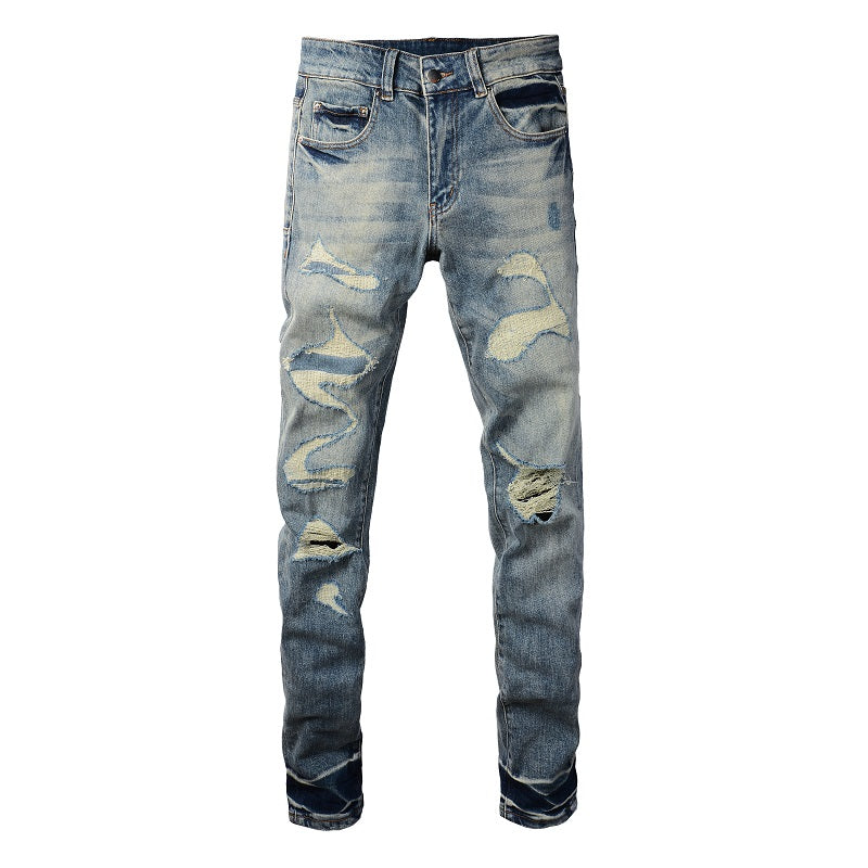 Tear Patch Jeans