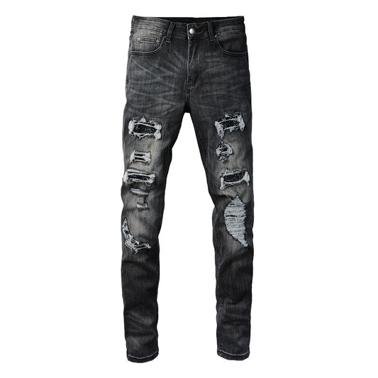 Dark Shiny Jeans