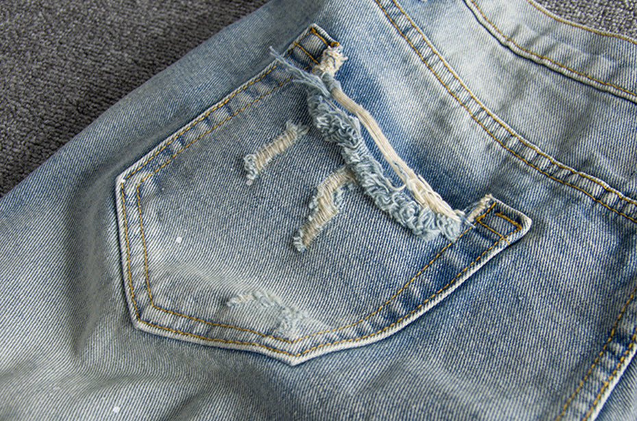 Blue Rockstar Shorts Jeans